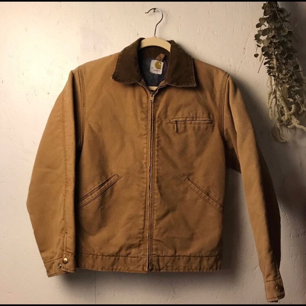 Vintage Carhartt Detroit Blanket Lined Jacket